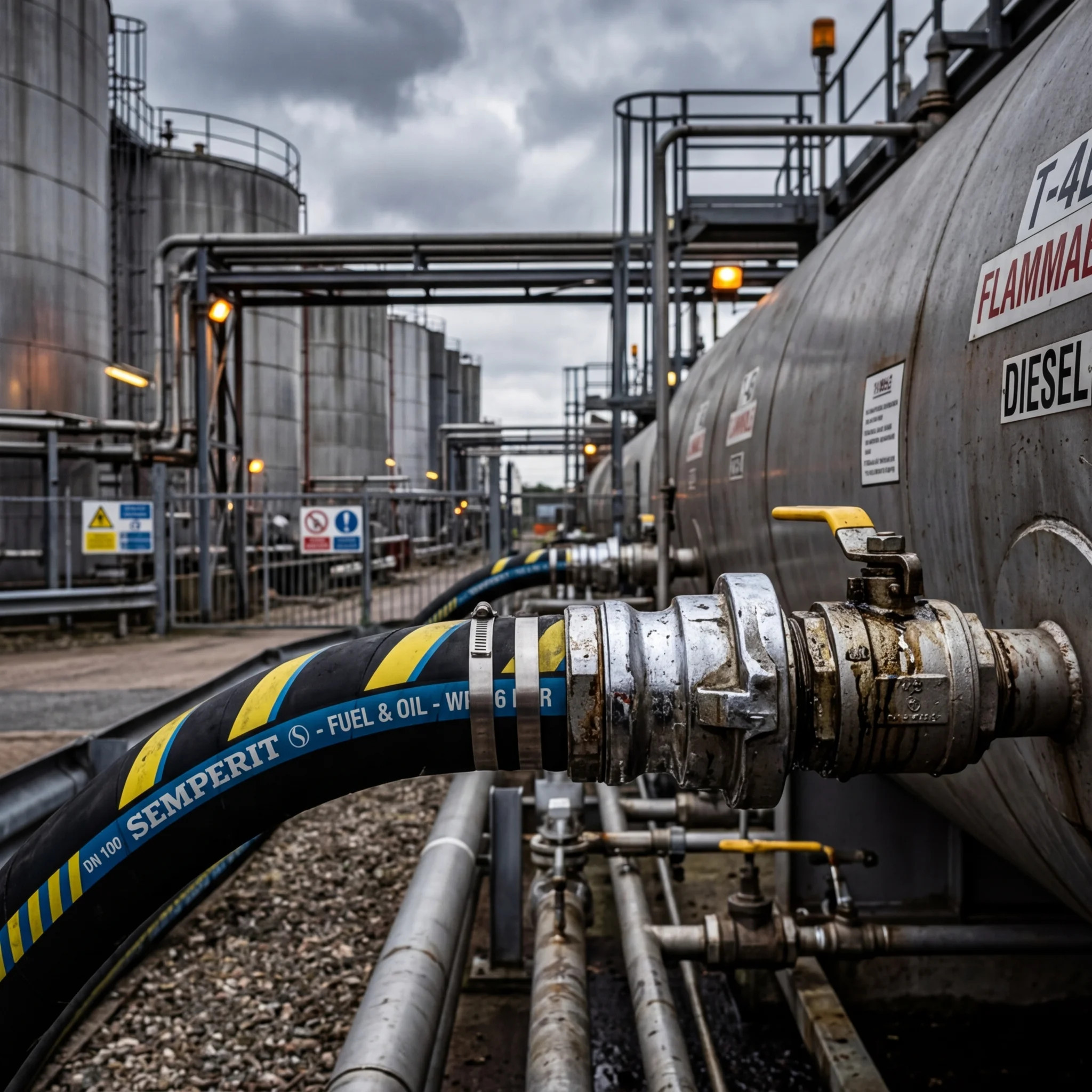 Рукава Semperit для нефтехимии
